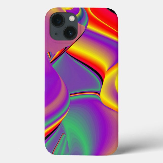 The Magic of Colours Abstract 3D Rainbowart Case-Mate iPhone Case (Back)