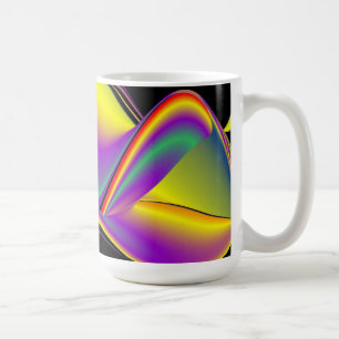 The Magic of Colours , Abstract 3D Rainbowart Coffee Mug