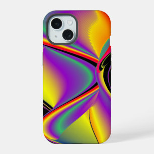 The Magic of Colours Abstract 3D Rainbowart iPhone 15 Case