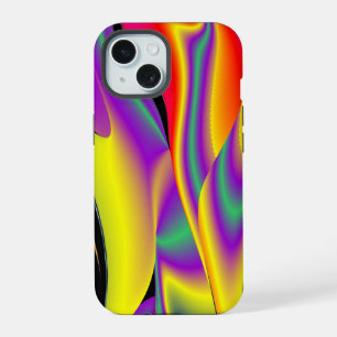 The Magic of Colours Abstract 3D Rainbowart iPhone 15 Case