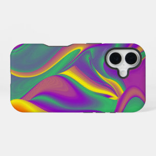 The Magic of Colours Abstract 3D Rainbowart iPhone 16 Case