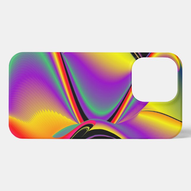 The Magic of Colours Abstract 3D Rainbowart iPhone Case (Back Horizontal)