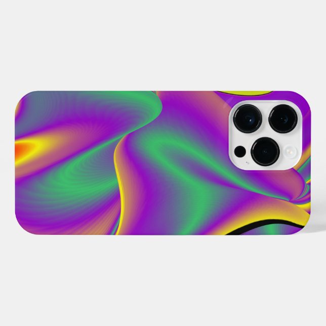 The Magic of Colours Abstract 3D Rainbowart iPhone Case (Back Horizontal)