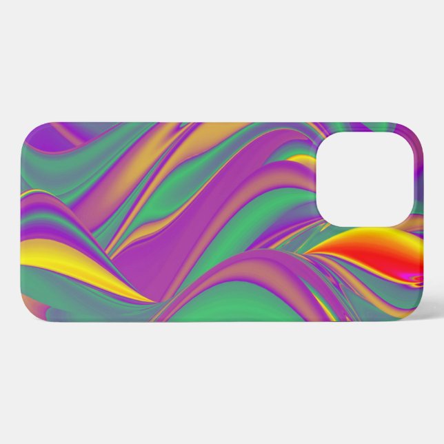The Magic of Colours Abstract 3D Rainbowart iPhone Case (Back Horizontal)