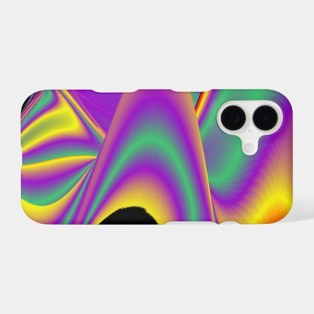 The Magic of Colours Abstract 3D Rainbowart iPhone Case (Back Horizontal)