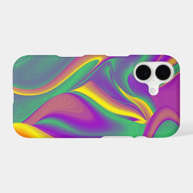 The Magic of Colours Abstract 3D Rainbowart iPhone Case (Back Horizontal)