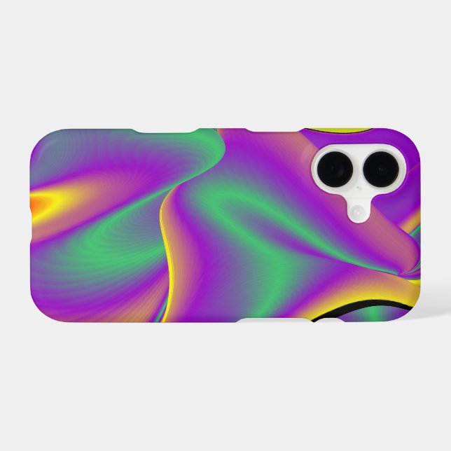 The Magic of Colours Abstract 3D Rainbowart iPhone Case (Back Horizontal)