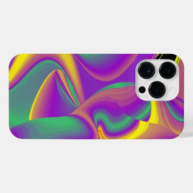The Magic of Colours Abstract 3D Rainbowart iPhone Case (Back Horizontal)