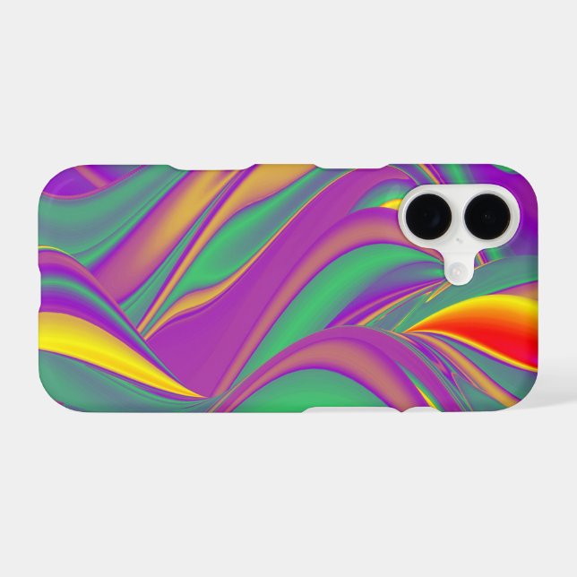 The Magic of Colours Abstract 3D Rainbowart iPhone Case (Back Horizontal)