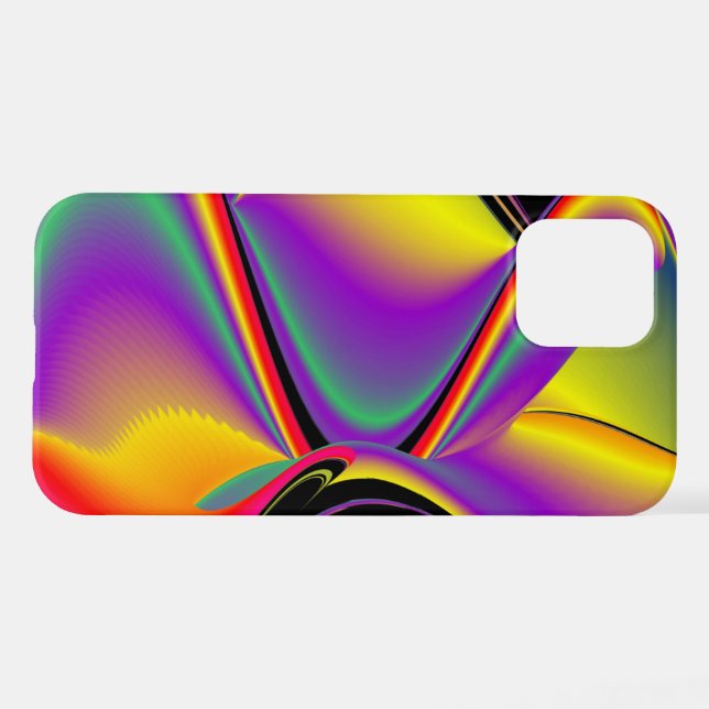 The Magic of Colours Abstract 3D Rainbowart iPhone Case (Back Horizontal)