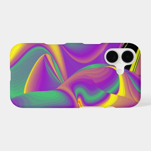 The Magic of Colours Abstract 3D Rainbowart iPhone Case (Back Horizontal)
