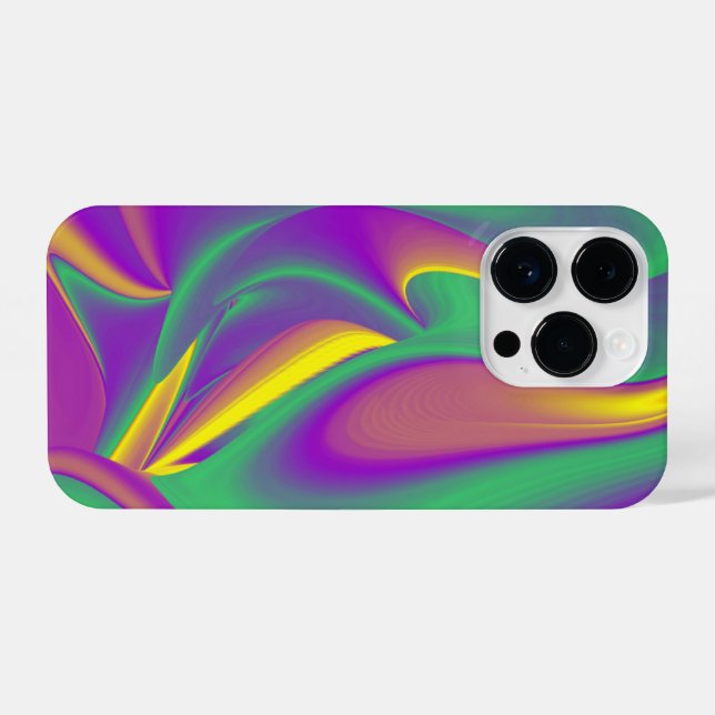 The Magic of Colours Abstract 3D Rainbowart iPhone Case (Back Horizontal)