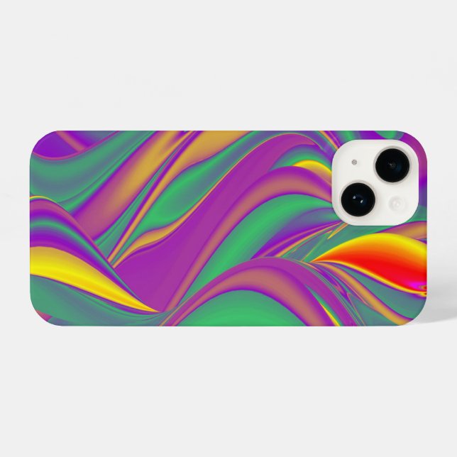 The Magic of Colours Abstract 3D Rainbowart iPhone Case (Back Horizontal)