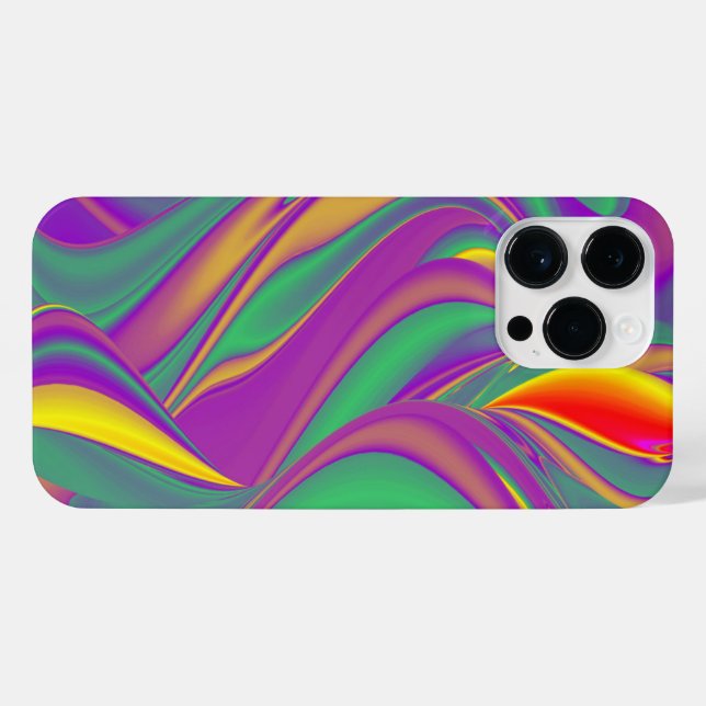The Magic of Colours Abstract 3D Rainbowart iPhone Case (Back Horizontal)