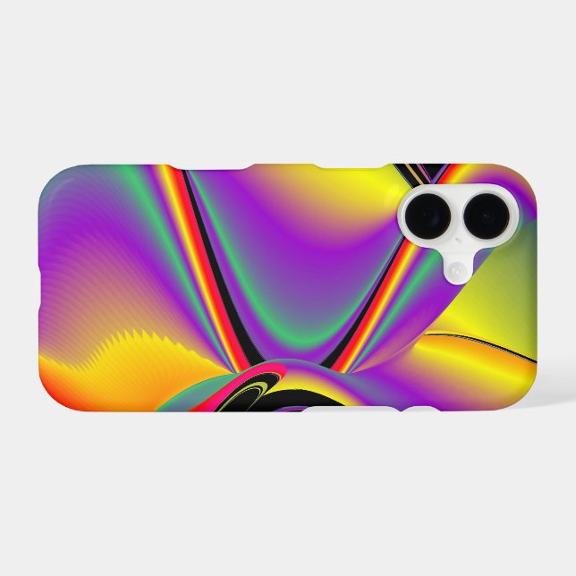 The Magic of Colours Abstract 3D Rainbowart iPhone Case (Back Horizontal)