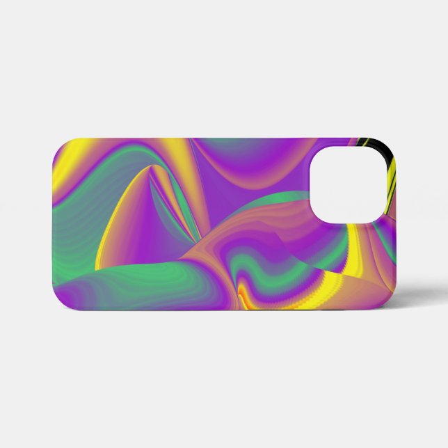 The Magic of Colours Abstract 3D Rainbowart iPhone Case (Back Horizontal)