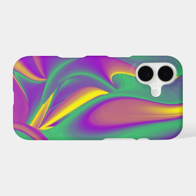 The Magic of Colours Abstract 3D Rainbowart iPhone Case (Back Horizontal)