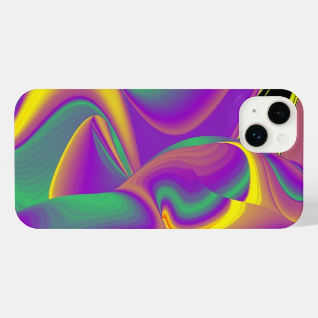 The Magic of Colours Abstract 3D Rainbowart iPhone Case (Back Horizontal)