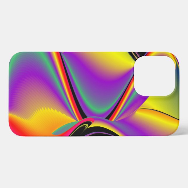 The Magic of Colours Abstract 3D Rainbowart iPhone Case (Back Horizontal)