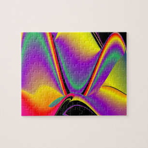 The Magic of Colours Abstract 3D Rainbowart Jigsaw Puzzle