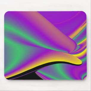 The Magic of Colours Abstract 3D Rainbowart Mouse Mat
