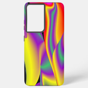 The Magic of Colours Abstract 3D Rainbowart Samsung Galaxy Case