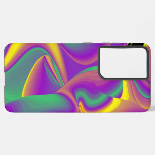 The Magic of Colours Abstract 3D Rainbowart Samsung Galaxy Case