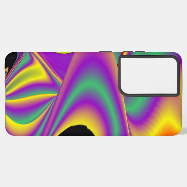 The Magic of Colours Abstract 3D Rainbowart Samsung Galaxy S21 Ultra Case (Left Side)