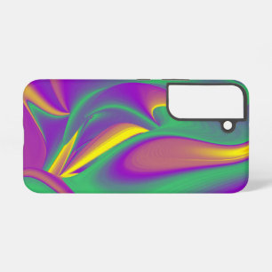The Magic of Colours Abstract 3D Rainbowart Samsung Galaxy Case
