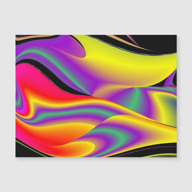 The Magic of Colours Magnetic Card (Front)