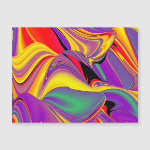 The Magic of Colours Magnetic Card