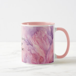 The Magic of Flowers in Shades of Purple and Pink Mug