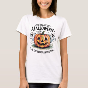 The Magic of Halloween Pumpkin Ghost T-Shirt
