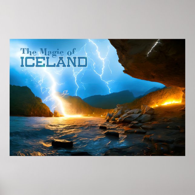 "The Magic of Iceland" Poster (Front)