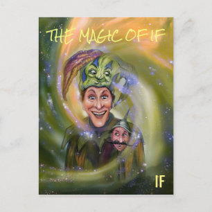 The Magic of IF postcard by Mike Winterbauer