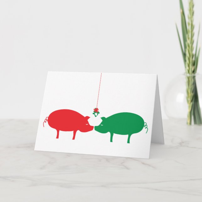 The Magic of Mistletoe, Holiday Card (Front)