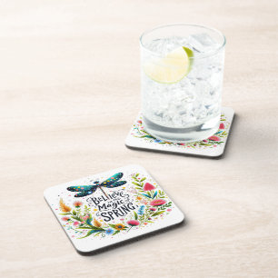 The Magic of Spring floral Coaster