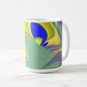 The Magic of Summer , Abstract 3D Art Coffee Mug