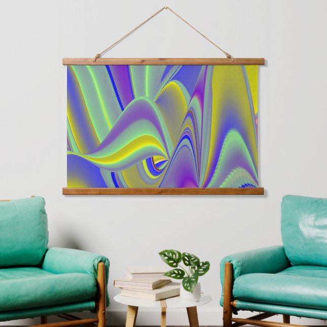 The Magic of Summer , Abstract 3D Art Hanging Tapestry (Living Room)