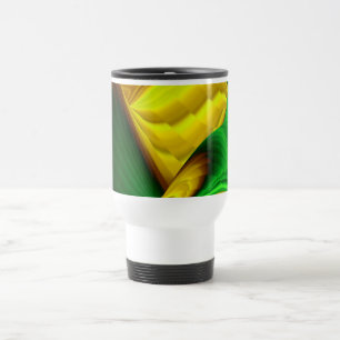 The Magic of Summer , Abstract 3D Art Travel Mug