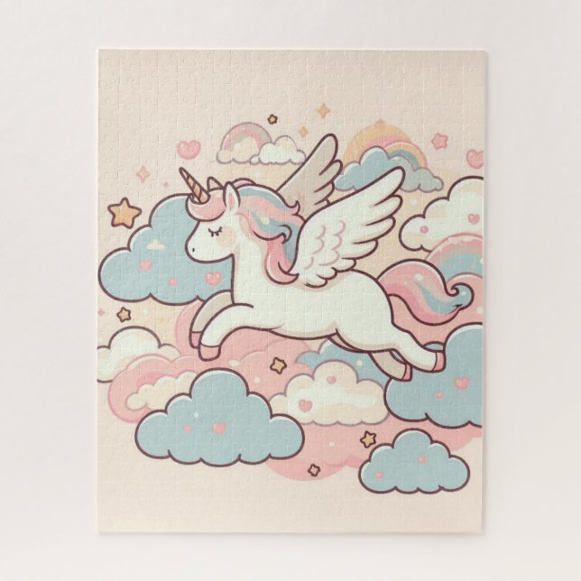 The Magic of Unicorns Jigsaw Puzzle (Vertical)