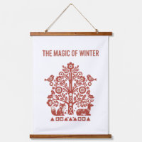 The Magic of Winter Scandinavian Folk Art Woodland