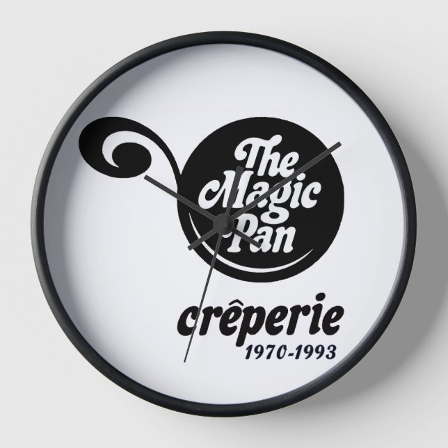 The Magic Pan Restaurants of Illinois Clock (Front)