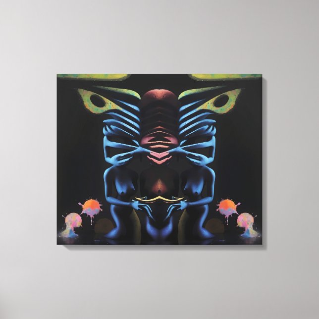 The Magic Tiki Canvas Print (Front)