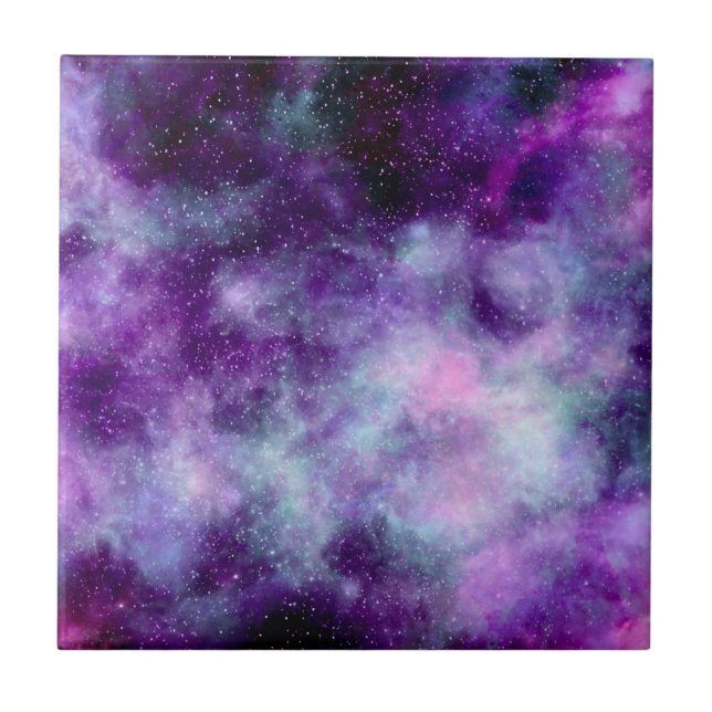 The magical design of galaxies tile (Front)