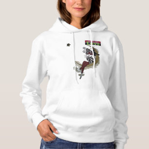 The Magical Diamond Watching Wizard: "I Love Bas Hoodie
