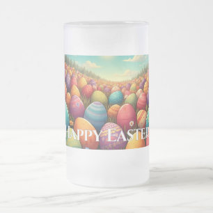 The Magical Easterland Frosted Glass Beer Mug