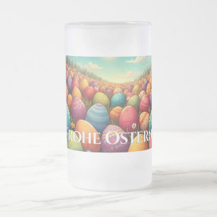 The Magical Easterland Frosted Glass Beer Mug