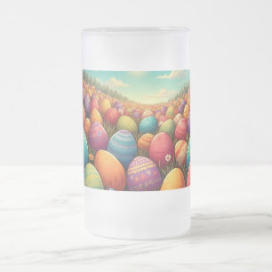The Magical Easterland Frosted Glass Beer Mug