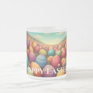 The Magical Easterland Frosted Glass Coffee Mug